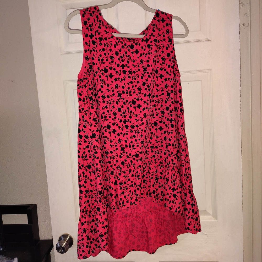 Pink and Black Kids Dress